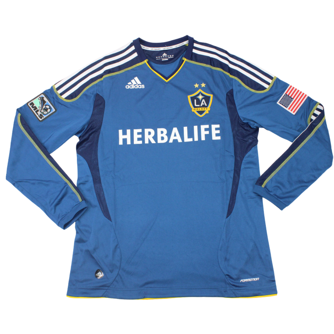 Camisa LA Galaxy Manga Longa Away 11/12 - Versão Retrô