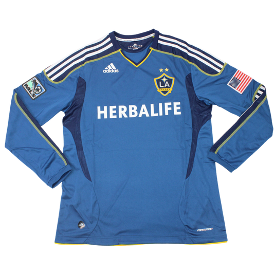 Camisa LA Galaxy Manga Longa Away 11/12 - Versão Retrô