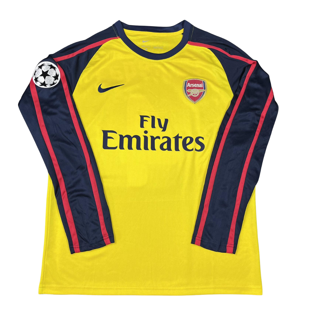 Camisa Arsenal Manga Longa 08/09 - Versão Retrô "Fabregas" Nº 4