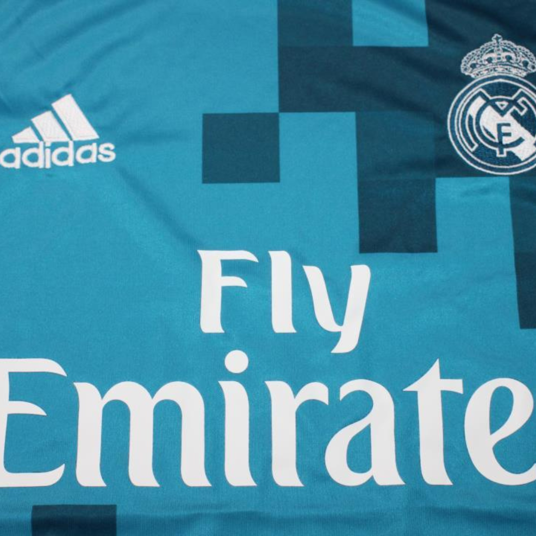Camisa Real Madrid Third Away 17/18 - Versão Retrô