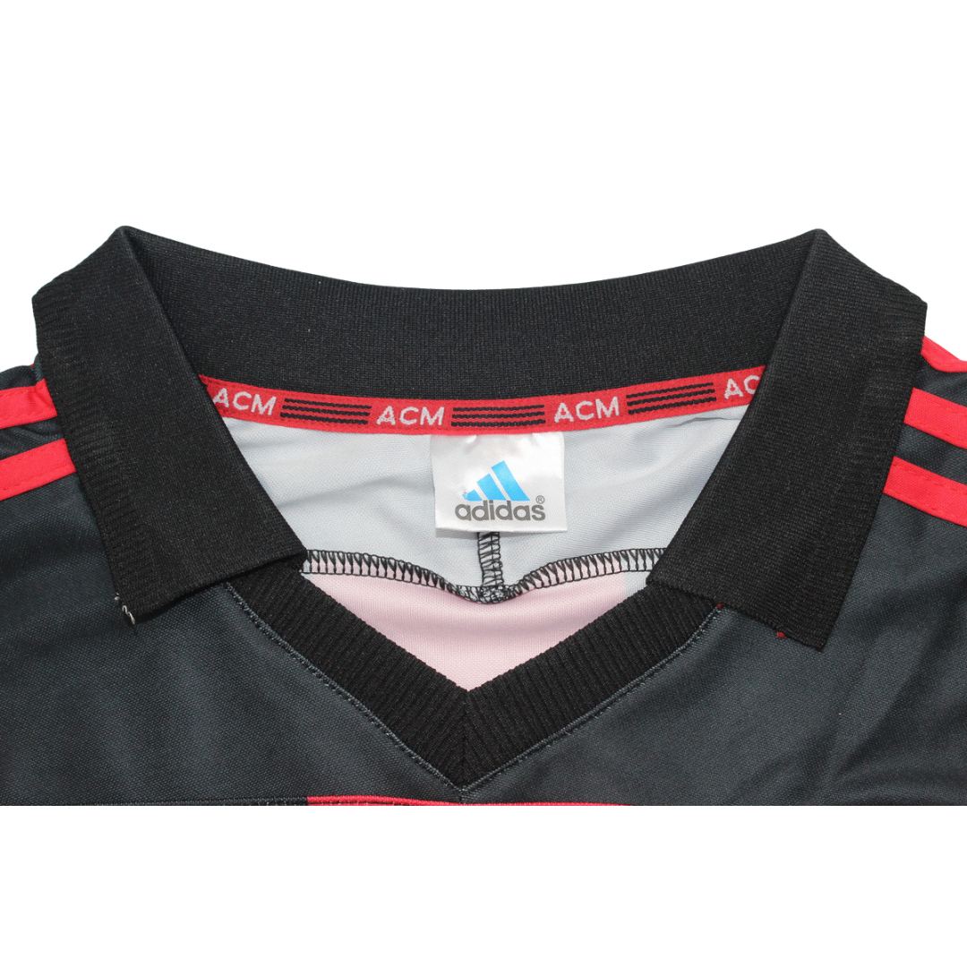 Camisa Retrô Milan Home UCL Versão 00/01