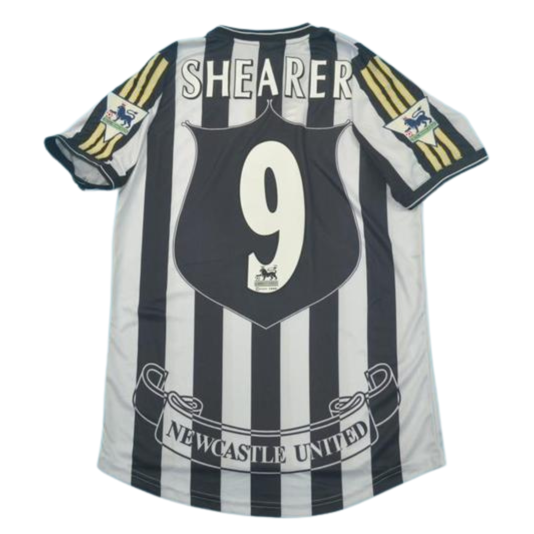 Camisa Newcastle United Home 97/99 - Versão Retrô "Shearer" Nº 9