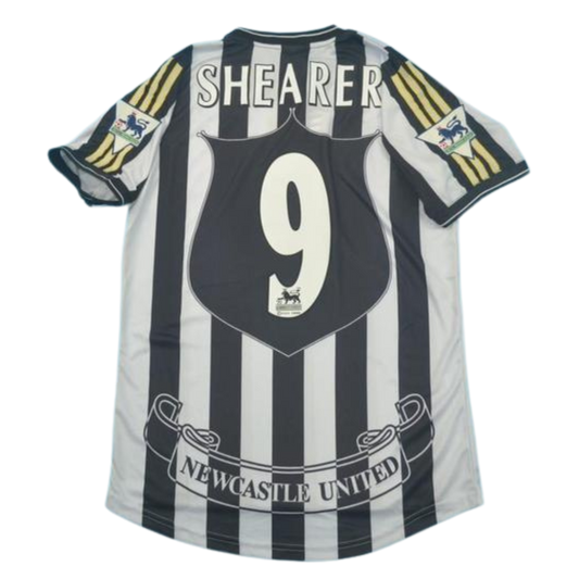 Camisa Newcastle United Home 97/99 - Versão Retrô "Shearer" Nº 9