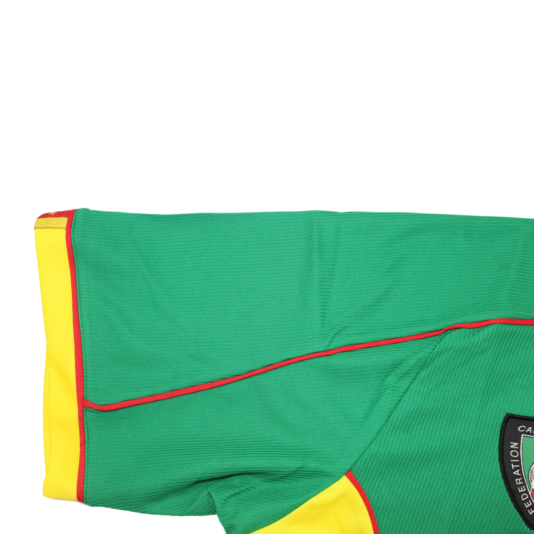 Camisa Retrô Camarões Home 1998 "Mboma" N°.10