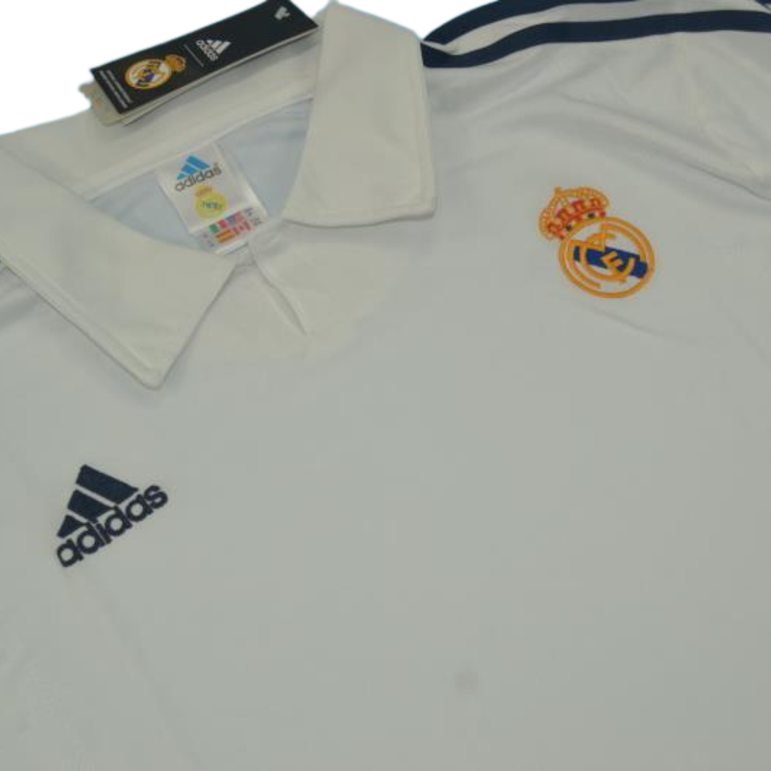 Camisa Real Madrid UCL Final Home 2002 - Versão Retrô "Guti" Nº 14