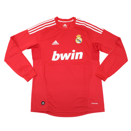 Camisa Real Madrid Manga Longa Away 11/12 - Versão Retrô