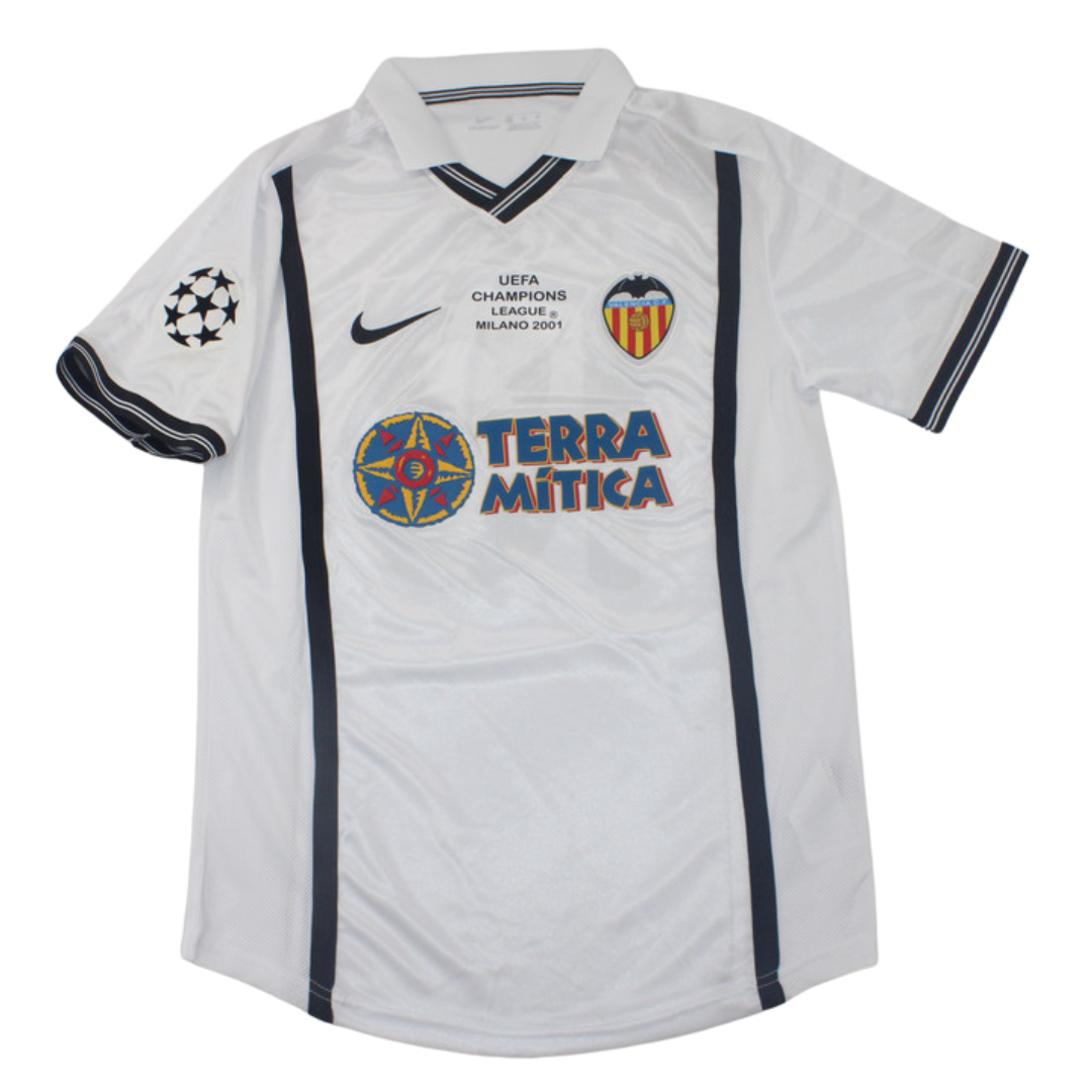 Camisa Valencia Home 00/01 - Versão Retrô "Mendieta" Nº 6