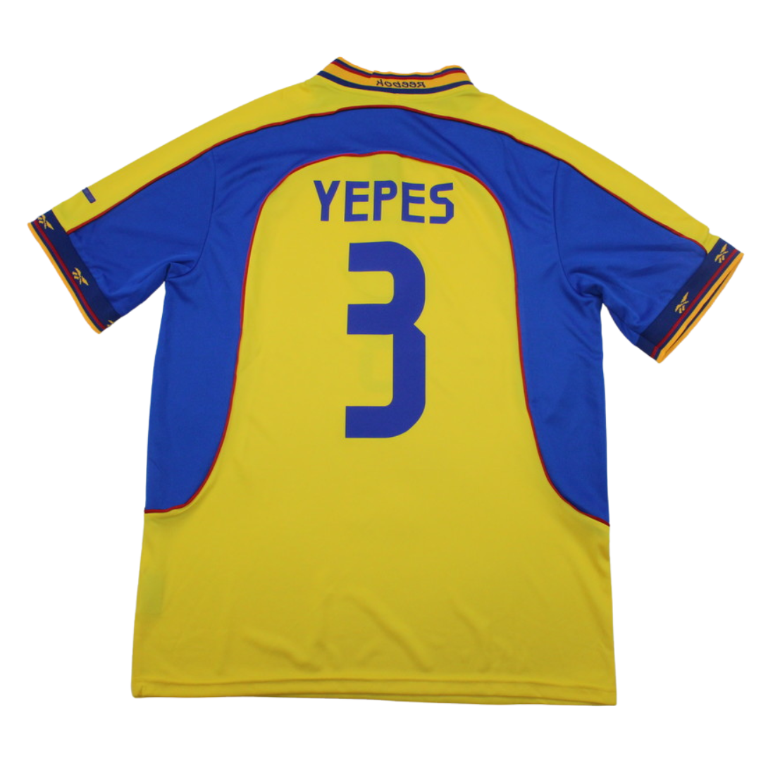 Camisa Retrô Colômbia Home 01/02 "Yepes" N°3