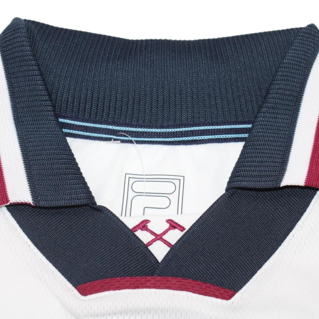Camisa West Ham Third Away 99/00 - Versão Retrô "Di Canio" Nº 10