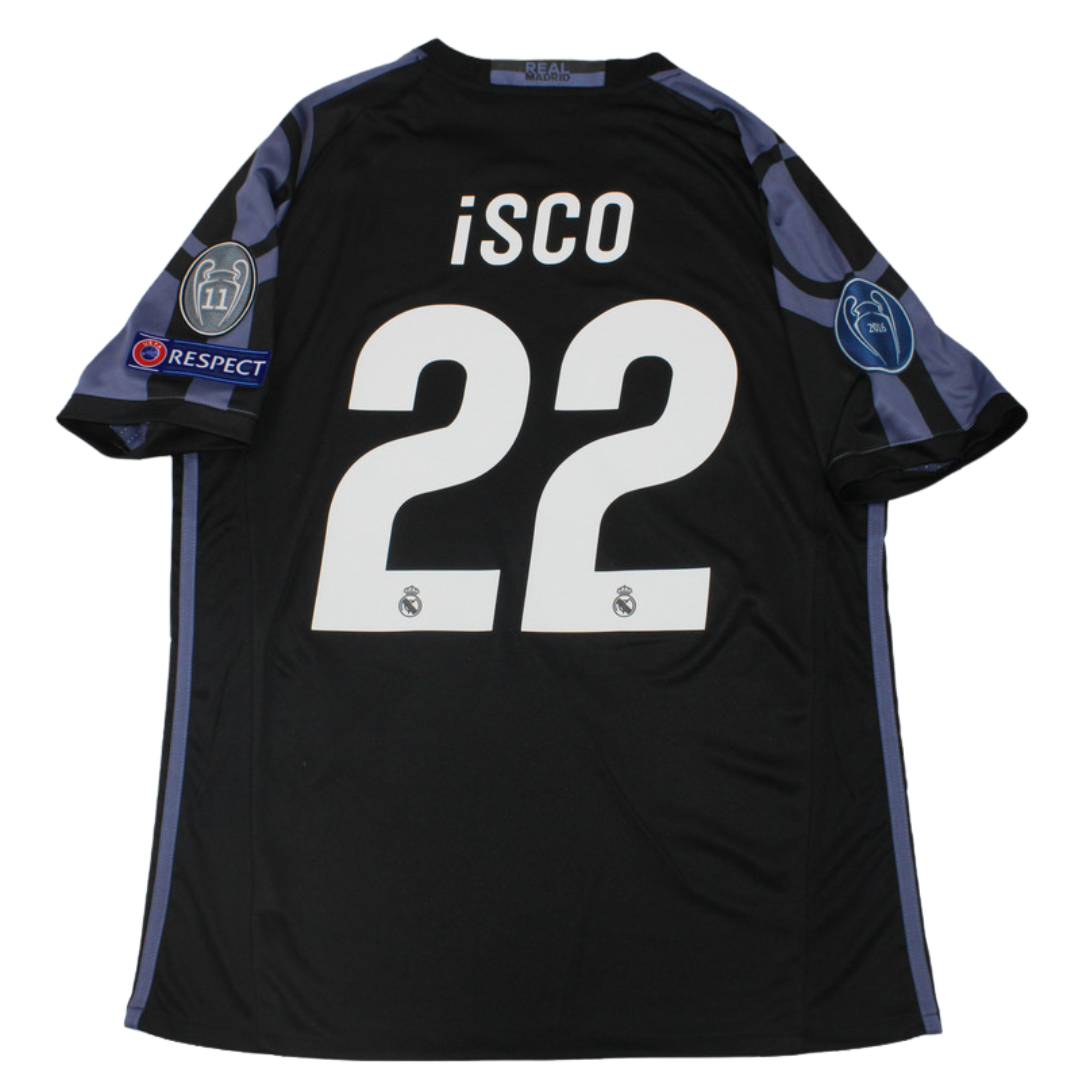 Camisa Real Madrid Away 16/17 - Versão Retrô "Isco" Nº 22