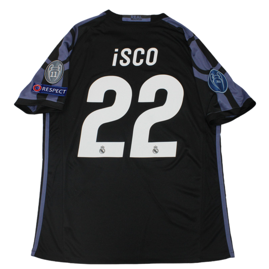 Camisa Real Madrid Away 16/17 - Versão Retrô "Isco" Nº 22