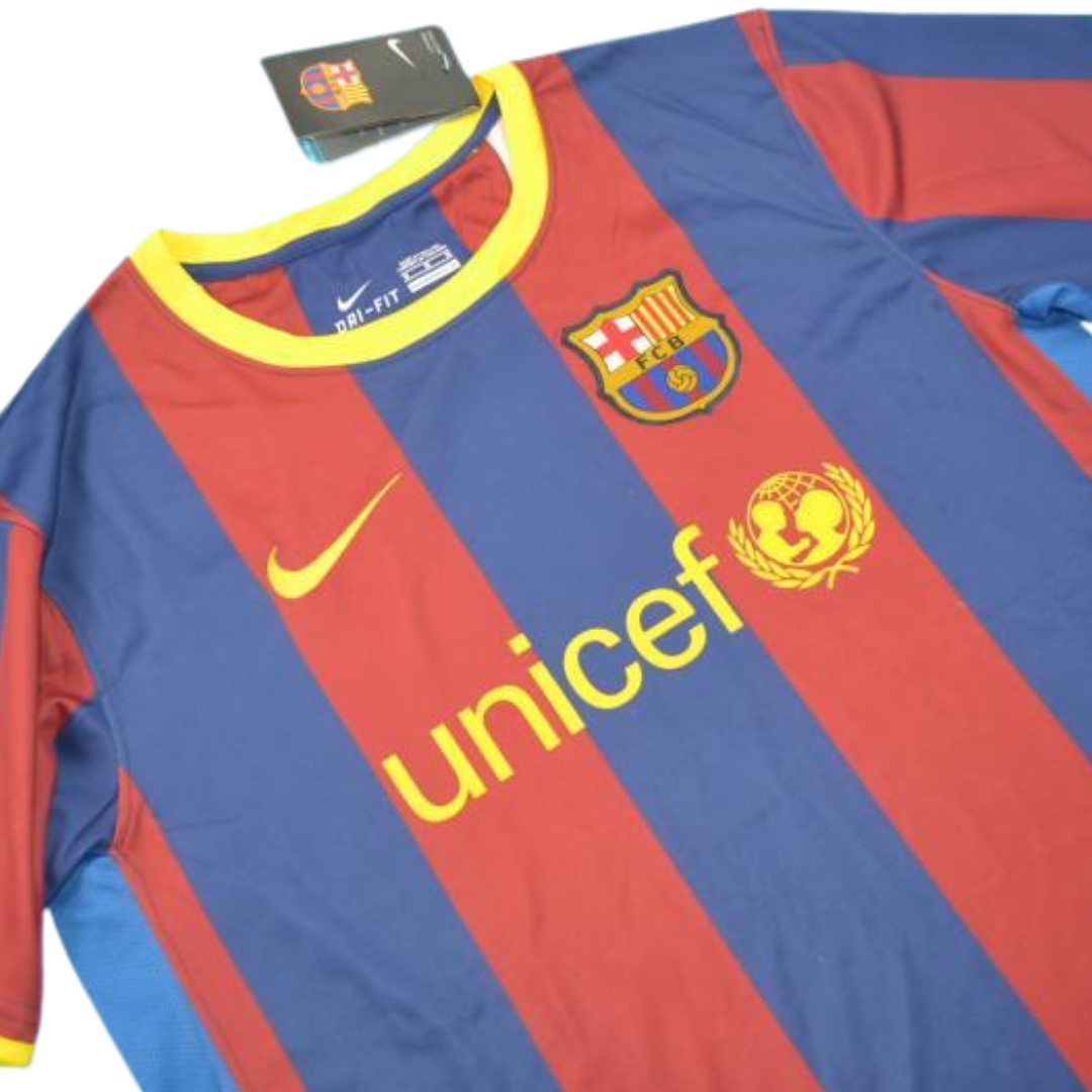 Camisa Barcelona Home 10/11 - Versão Retrô "Xavi" Nº 6