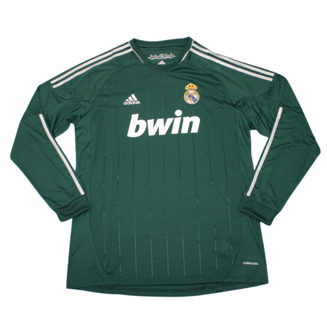 Camisa Real Madrid Manga Longa 12/13 - Versão Retrô