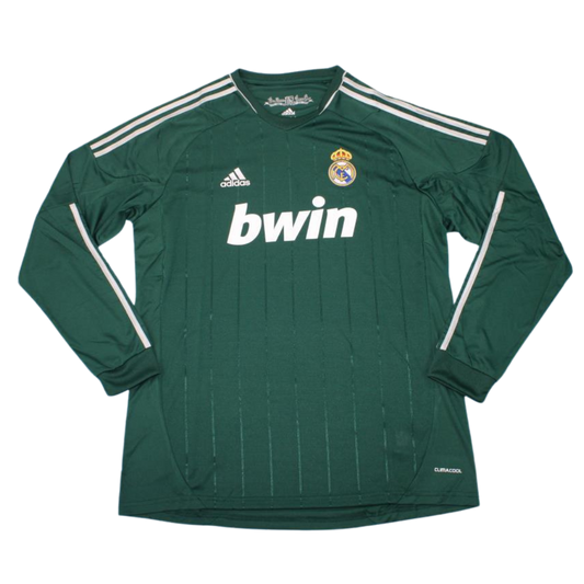 Camisa Real Madrid Manga Longa 12/13 - Versão Retrô