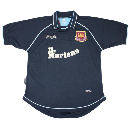 Camisa West Ham Third Away 99/01 - Versão Retrô