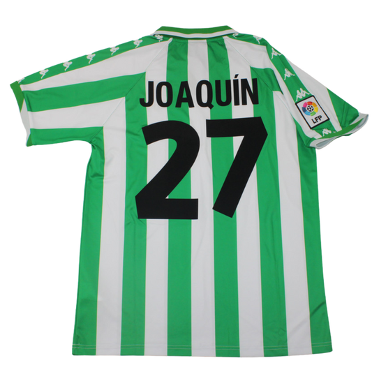 Camisa Real Betis Home 00/01 - Versão Retrô "Joaquín" Nº 27