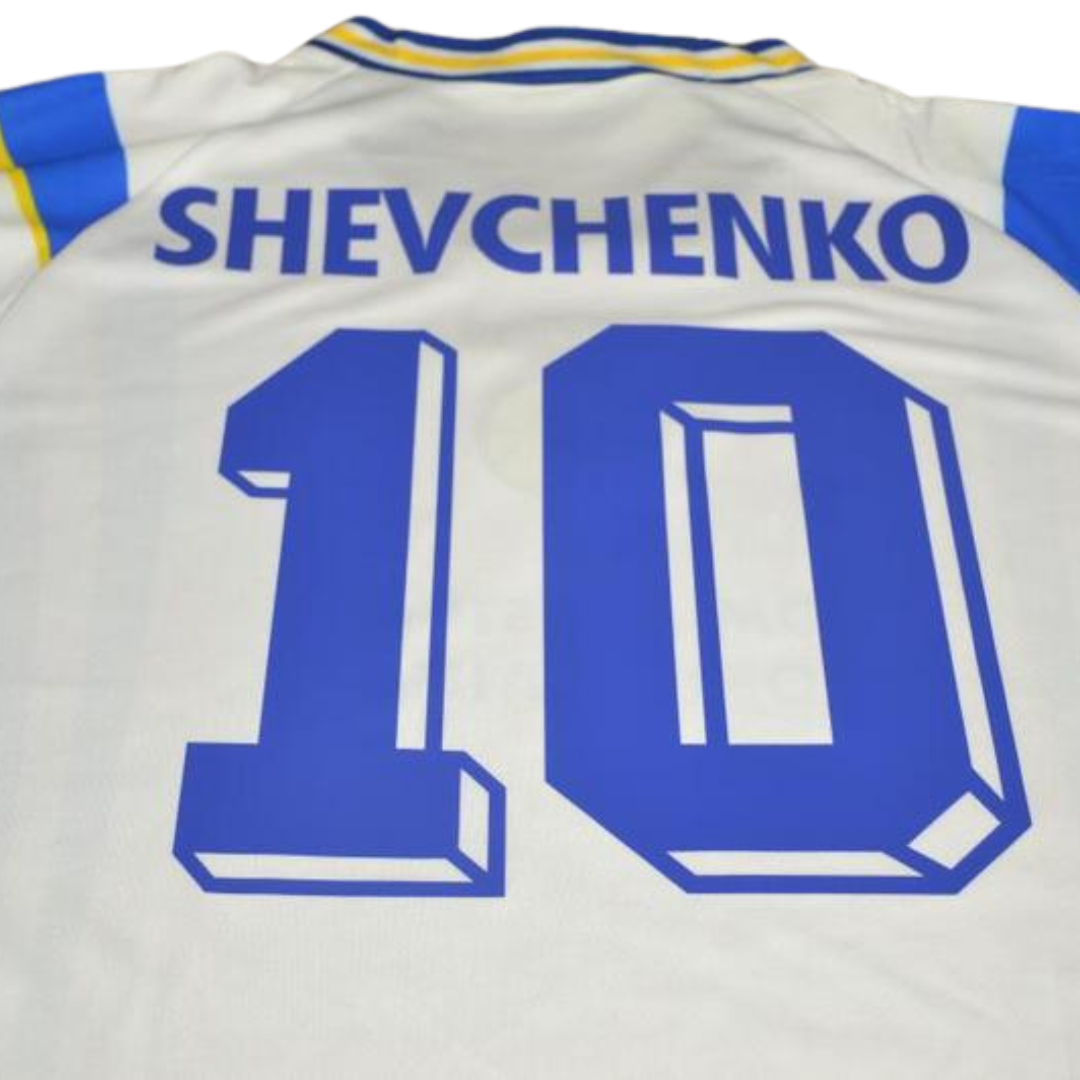 Camisa Dynamo Kyiv Away 97/98 - Versão Retrô "Shevchenko" Nº 10