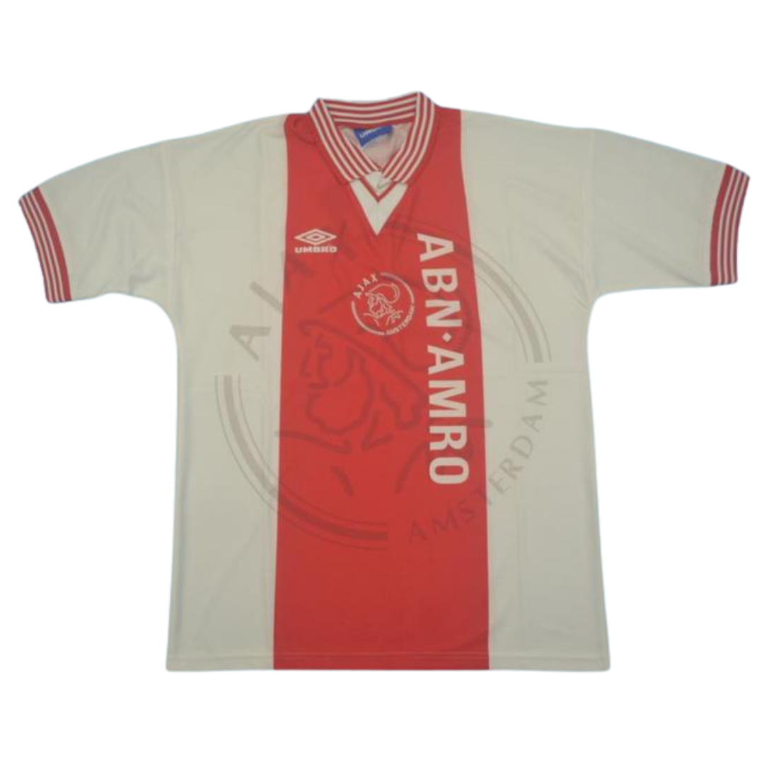 Camisa Ajax Home 95/96 - Versão Retrô "Litmanen" Nº 10