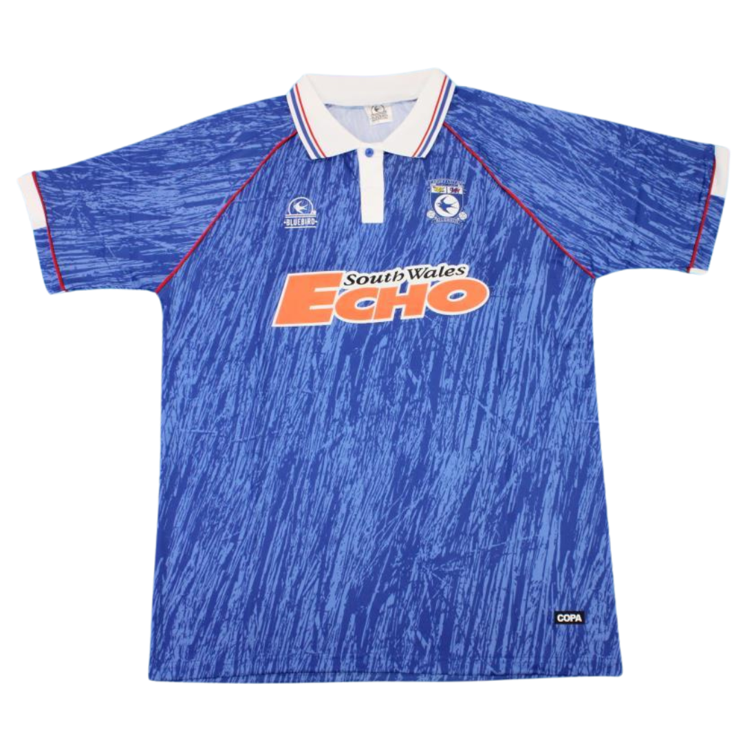 Camisa Cardiff City Home 92/93 - Versão Retrô