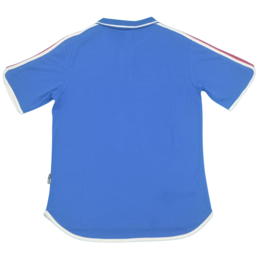 Camisa Retrô França Home Final Versão UEFA Europameisterschaft 2000