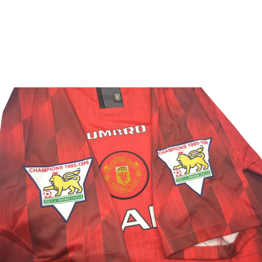 Camisa Manchester United Home 96/98 - Versão Retrô "Cantona" Nº 7