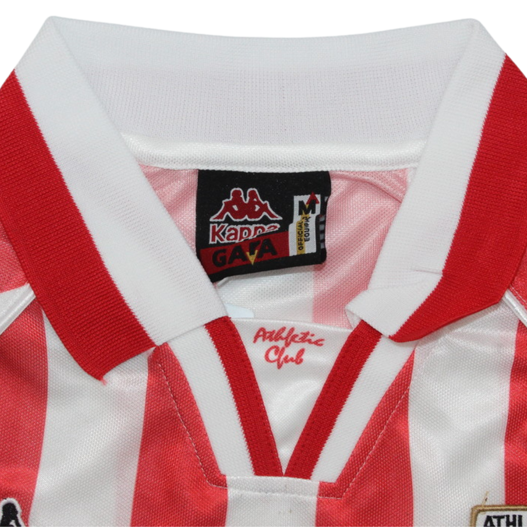 Camisa Athletic Bilbao Home 97/98 - Versão Retrô "J.Guerrero" Nº 8