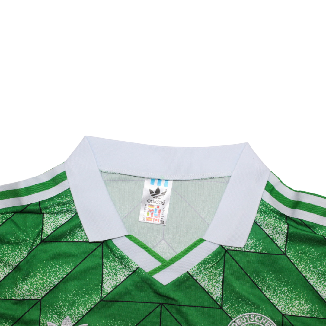 Camisa Alemanha Manga Longa Away 88/90 - Versão Retrô