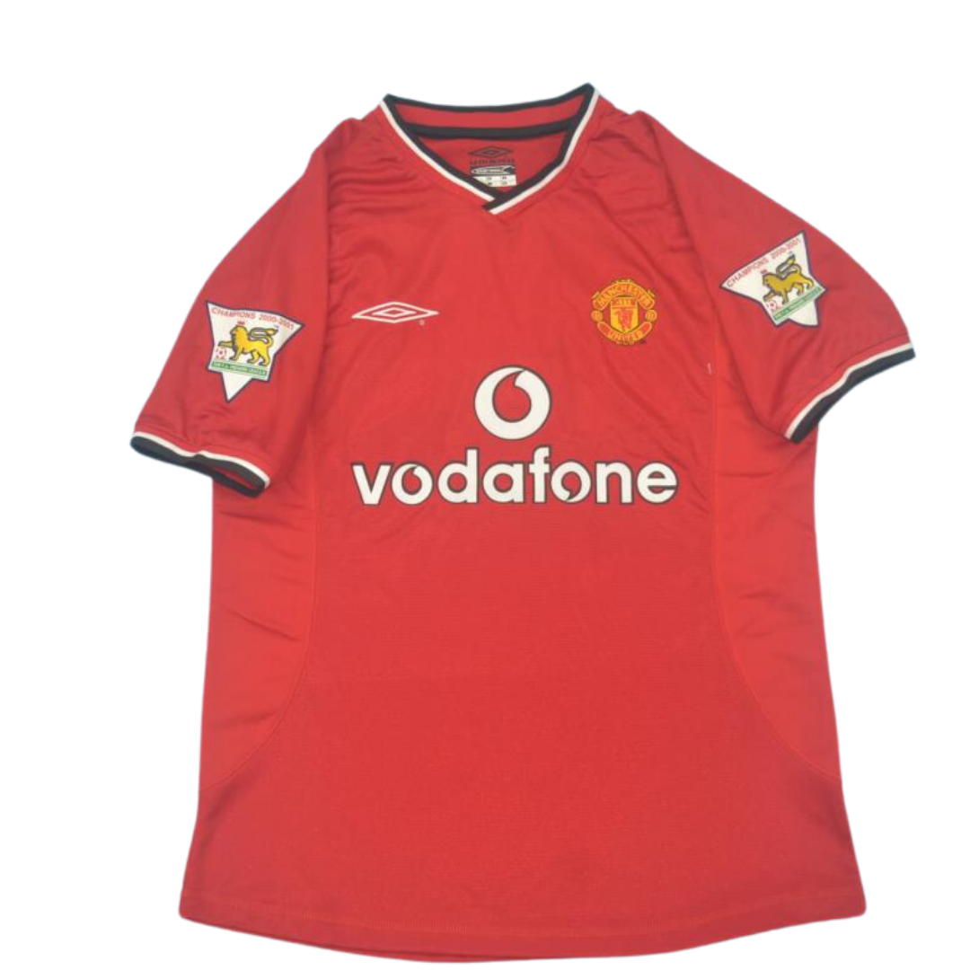 Camisa Manchester United Home 00/02 - Versão Retrô "Beckham" Nº 7
