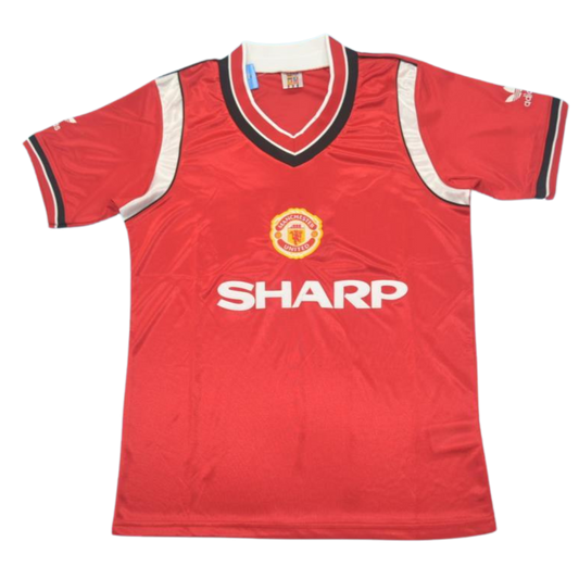 Camisa Manchester United Home 84/86 - Versão Retrô