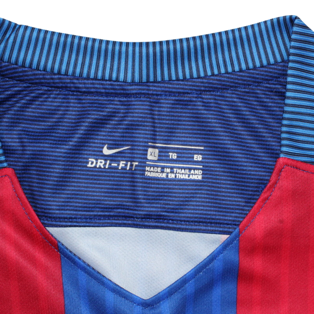 Camisa Barcelona Manga Longa Home 16/17 - Versão Retrô