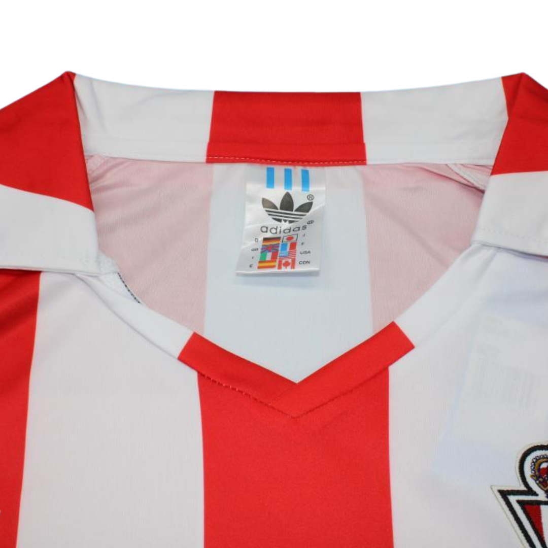 Camisa Real Sporting de Gijón Home 86/87 - Versão Retrô Nº 9