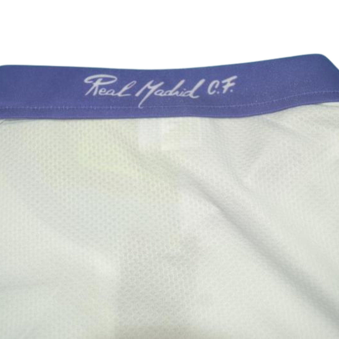 Camisa Real Madrid Home 97/98 - Versão Retrô "Hierro" Nº 4