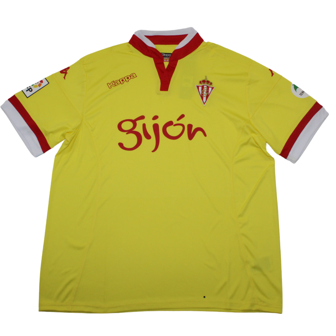 Camisa Real Sporting de Gijón Away 15/16 - Versão Retrô