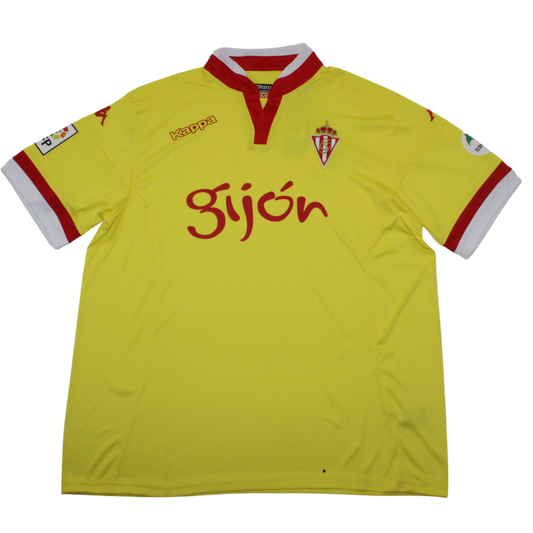 Camisa Real Sporting de Gijón Away 15/16 - Versão Retrô