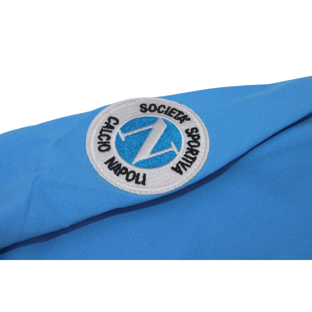 Camisa Napoli Manga Longa Home 87/88 - Versão Retrô
