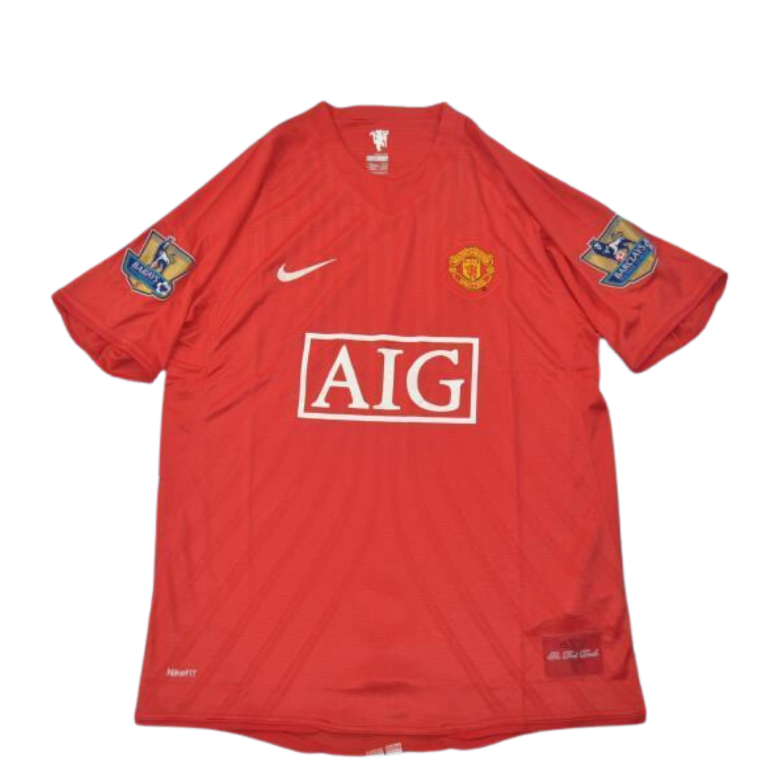 Camisa Manchester United Home 07/09 - Versão Retrô "Cristiano Ronaldo" Nº 7