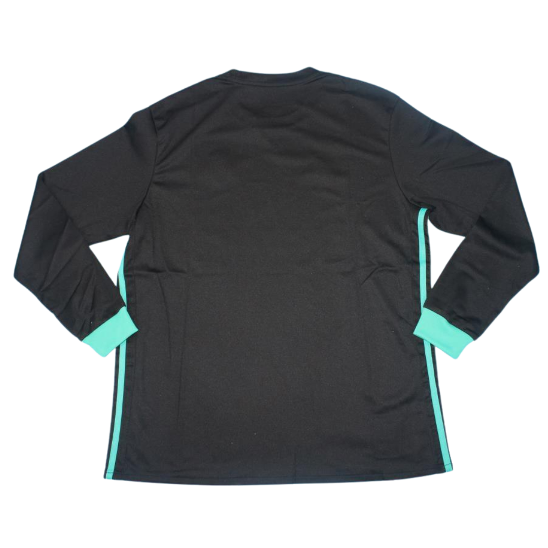 Camisa Real Madrid Manga Longa Away 17/18 - Versão Retrô