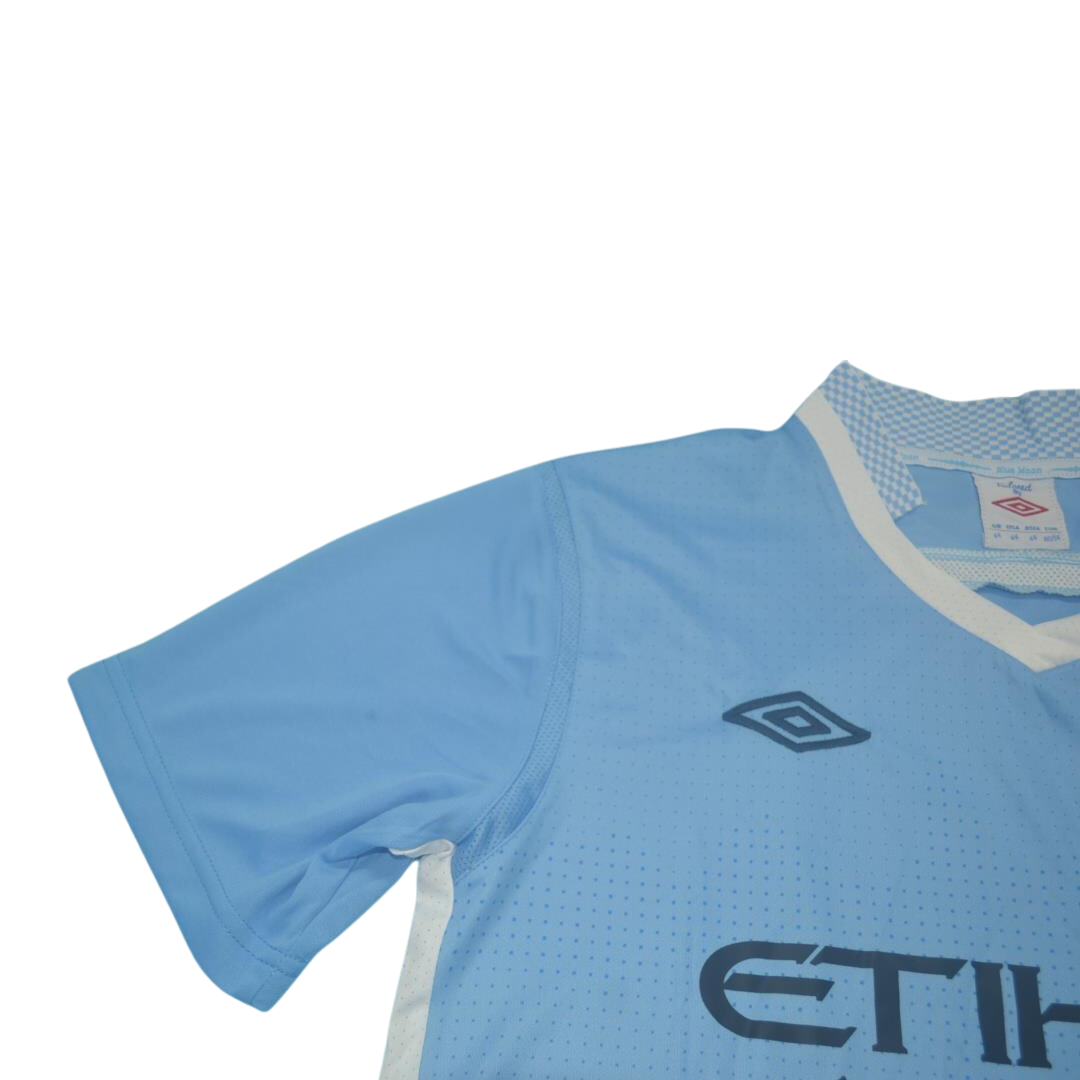 Camisa Retrô Manchester City Home 11/12 "Kun Aguero" Nº16