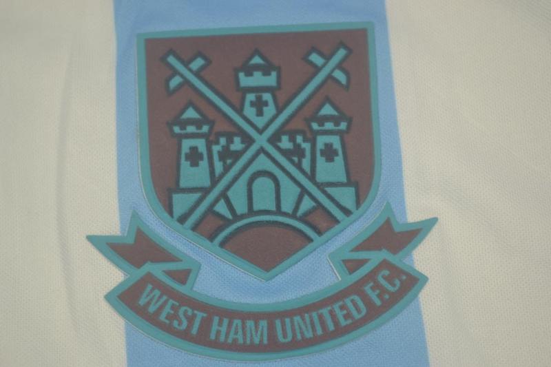 Camisa West Ham Away 91/92 - Versão Retrô Nº 3