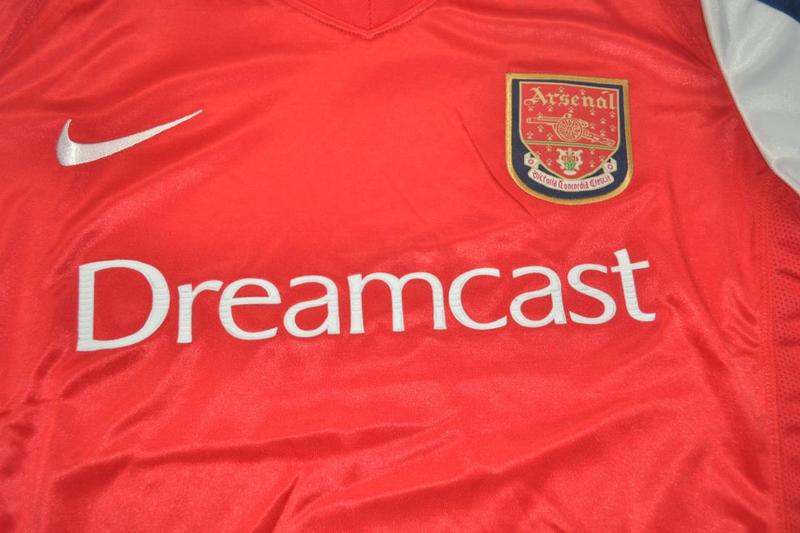 Camisa Arsenal Home 00/02 - Versão Retrô