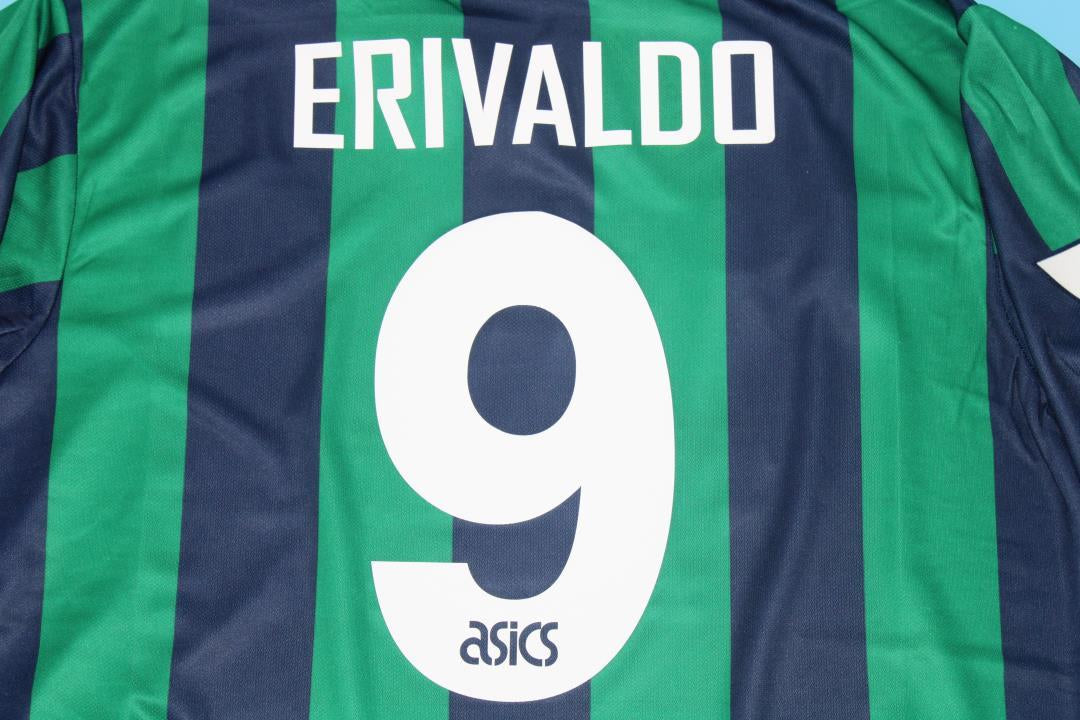 Camisa Leeds United Away 94/95 - Versão Retrô "Erivaldo" Nº 9