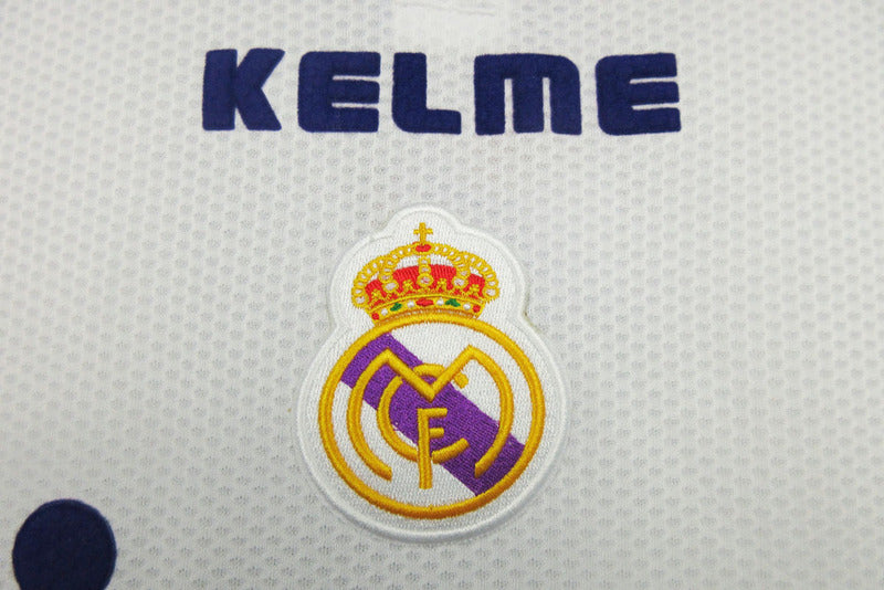 Camisa Real Madrid Home 97/98 - Versão Retrô "Raul" Nº 7