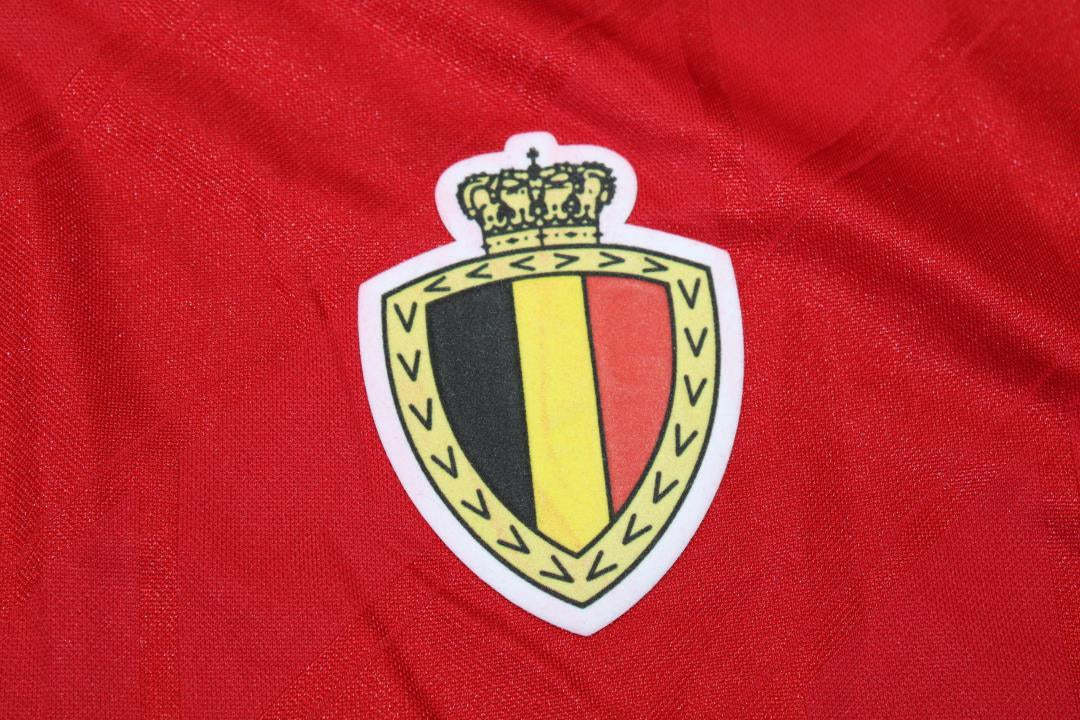 Camisa Retrô Bélgica Home Versão Jogador 1986 N°.11