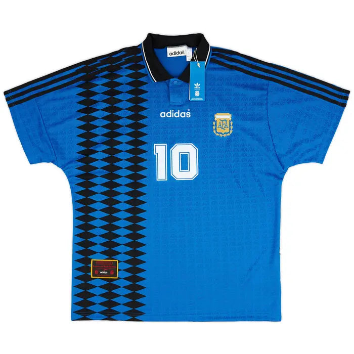 Camisa Retrô Argentina Away 1994 "Maradona" N°.10