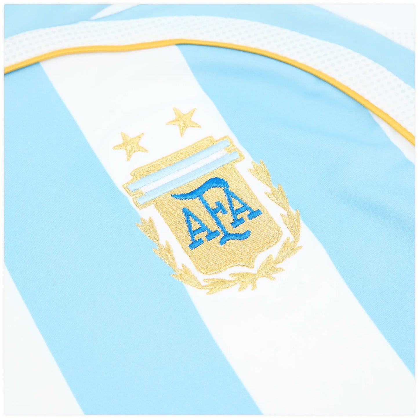 Camisa Retrô Argentina Home Copa do Mundo 2006 "Messi" N°.19