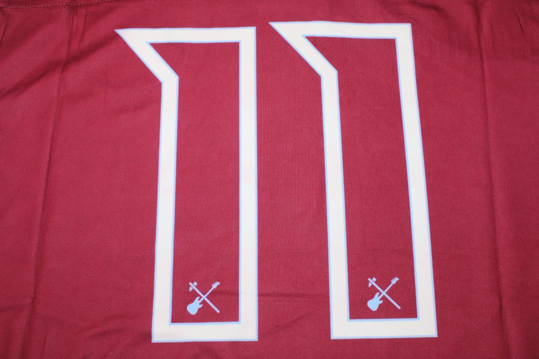 Camisa West Ham Home 1975 - Versão Retrô Nº 11