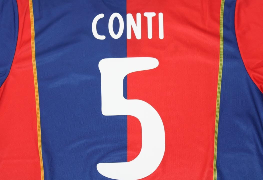 Camisa Retrô Cagliari Home 04/05 "Conti" N°.5