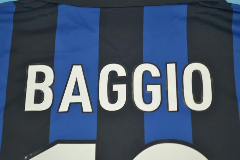 Camisa Retrô Inter de Milão Home 98/99 "Baggio" N°.10