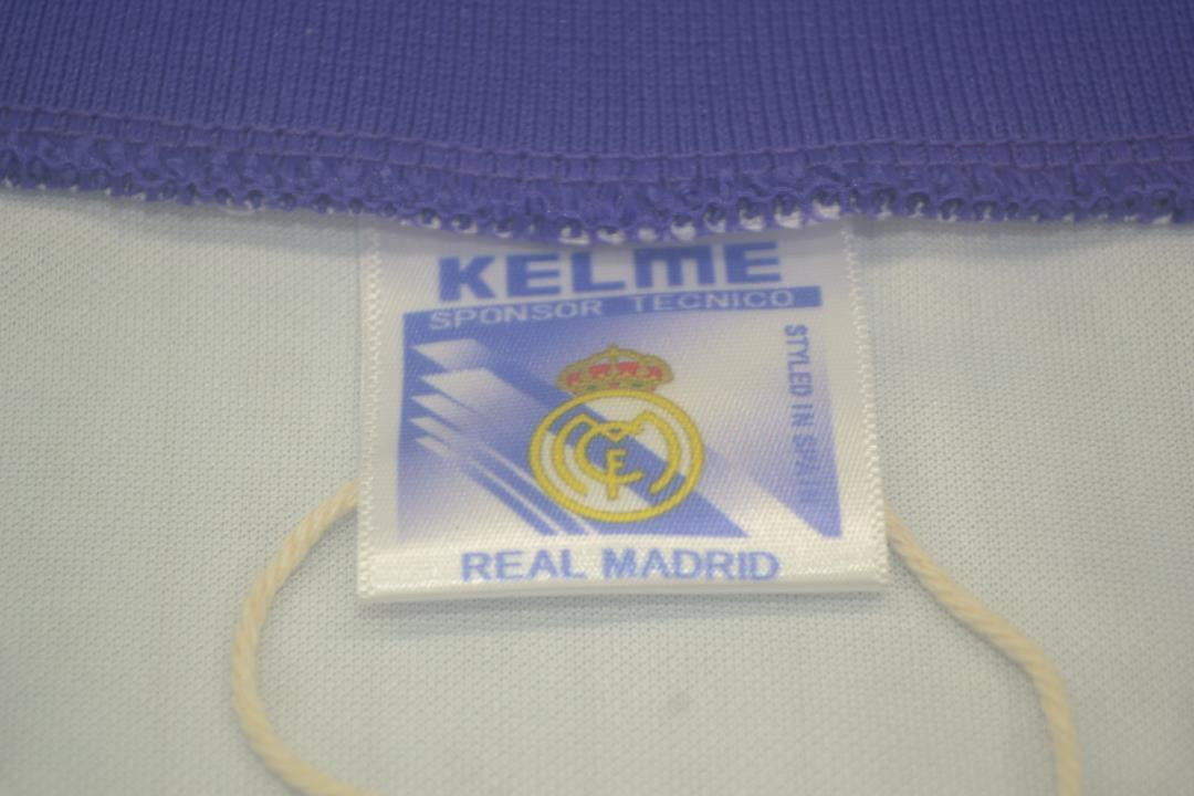 Camisa Real Madrid Third Away 96/97 - Versão Retrô "Redondo" Nº 6