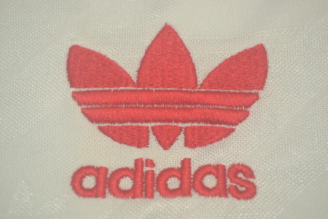Camisa Manchester United Manga Longa Away 86/87 - Versão Retrô